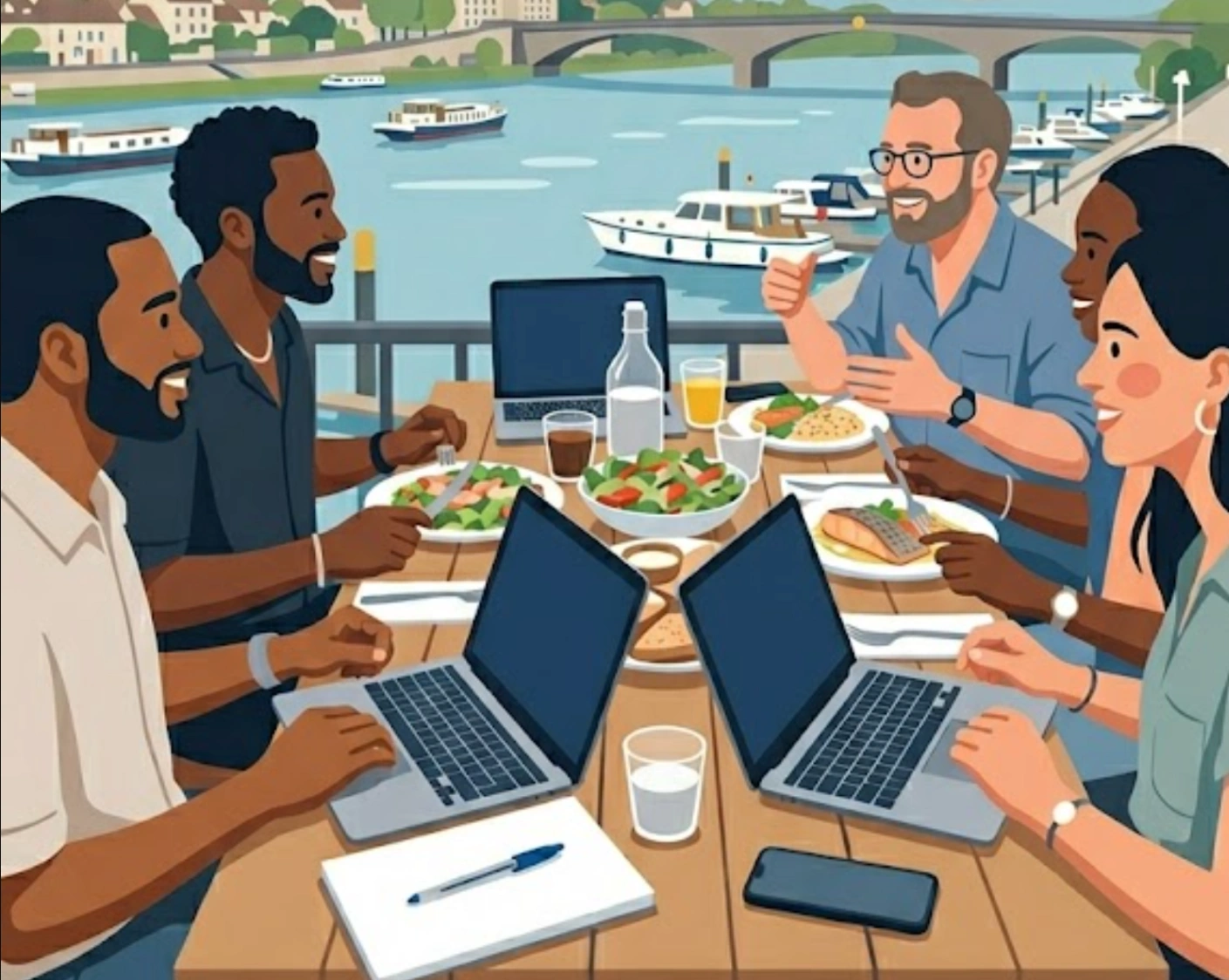 Déj IA #1 — L'intelligence artificielle concrètement autour d'un repas à Conflans-Sainte-Honorine